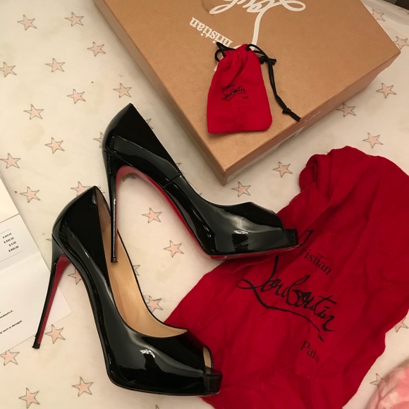 Christian Louboutin New Very Prive Black Heels - Picture 6 of 7